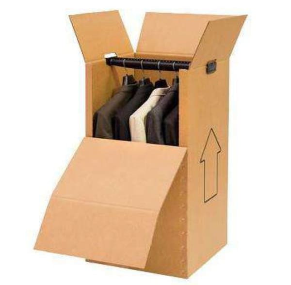 Compra Material de Embalaje. Cajas armario para Mudanzas